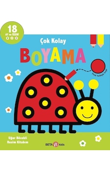 Çok Kolay Boyama Uğur Böcekli Resim Kitabım Çok Kolay Boyama Uğur Böcekli Resim Kitabım