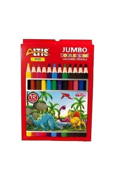 Altis Kuru Boya Jumbo 12 Renkli Kalem Seti Çocuklar İçin Eğlenceli 4720 Karışık Altis Kuru Boya Jumbo 12 Renkli Kalem Seti Çocuklar İçin Eğlenceli 4720 Karışık