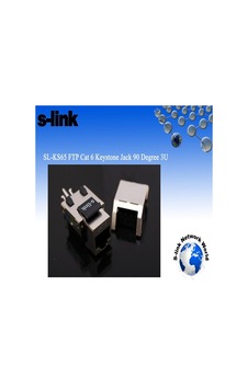S-lınk Sl-ks65 Ftp Cat6 3u 90 Derece Kestone Jack S-lınk Sl-ks65 Ftp Cat6 3u 90 Derece Kestone Jack