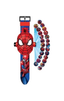 Spiderman Örümcek Adam Projeksiyonlu Saat 24 Farklı Karakteri Duvara Yansıtır Spiderman Örümcek Adam Projeksiyonlu Saat 24 Farklı Karakteri Duvara Yansıtır