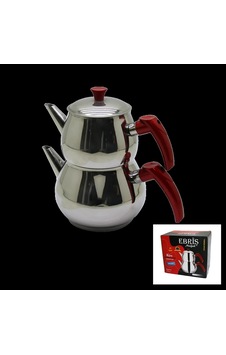 Orta Boy Küre Çelik Çaydanlık Seti Üst: 1lt - Alt: 1.60lt 5468 Çok Renkli Orta Boy Küre Çelik Çaydanlık Seti Üst: 1lt - Alt: 1.60lt 5468 Çok Renkli