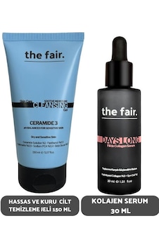 the fair. Kolajen Serum 30 ML + ﻿Ceramide 3 Hassas ve Kuru Ciltler İçin Yüz Temizleme Jeli 150 ML
