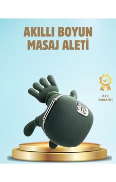 Mey İthalat Isıtmalı Boyun Ve Omuz Masaj Aleti Kablosuz Rahatlatıcı Çok Renkli