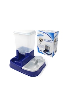 Pawise Hazneli 2 in 1 30 x 40 x 20 CM Kedi Mama ve Su İstasyonu Pawise Hazneli 2 in 1 30 x 40 x 20 CM Kedi Mama ve Su İstasyonu