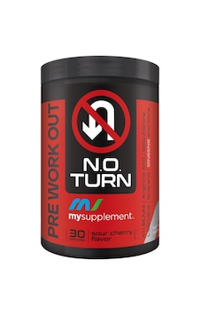 Mysupplement Preworkout N.O.Turn 450g Vişne