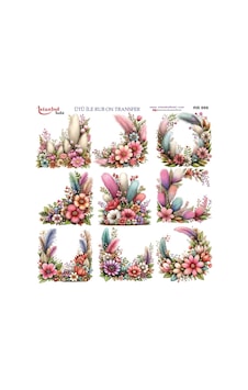 Ütü İle Rub On Transfer Kağıdı 30x30cm Rb-866