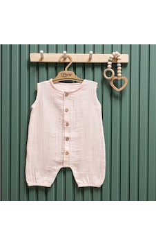 Tiffany Baby & Kids Tiffany Baby Müslin Theme Yarım Kol Uzun Tulum 26091 Pudra Tiffany Baby & Kids Tiffany Baby Müslin Theme Yarım Kol Uzun Tulum 26091 Pudra