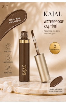 Fırça Uçlu Waterproof Kaş Tinti No:317 Kahverengi Fırça Uçlu Waterproof Kaş Tinti No:317 Kahverengi