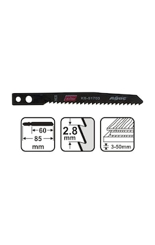 Knısaw Ks-51703 Dekopaj Testeresi Ağaç Için 5'Li Paket Knısaw Ks-51703 Dekopaj Testeresi Ağaç Için 5'Li Paket