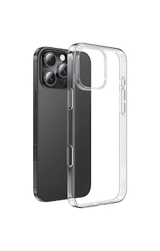 Apple Uyumlu iPhone 16 Pro Şeffaf Kılıf Yumuşak İnce Tasarımlı Kapak Süper Apple Uyumlu iPhone 16 Pro Şeffaf Kılıf Yumuşak İnce Tasarımlı Kapak Süper