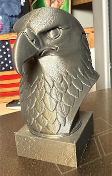 Gri 15 Cm Gösterişli Kartal Dekorasyon Figürü Masaüstü Modern Ev Aksesuarı Diğer Gri 15 Cm Gösterişli Kartal Dekorasyon Figürü Masaüstü Modern Ev Aksesuarı Diğer