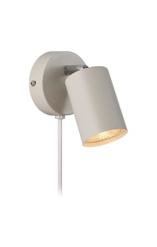 Rsylight Metal Mafsallı Beyaz Spot Armatür Aplik Kablolu Fişli Beyaz Led Ampullü Beyaz Rsylight Metal Mafsallı Beyaz Spot Armatür Aplik Kablolu Fişli Beyaz Led Ampullü Beyaz