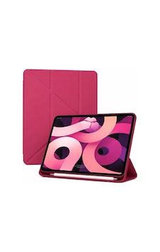 Apple iPad Uyumlu Air 11inç M4/m3/m2 2026-2024 İle Uyumlu Kılıf Kalem Bölmeli Trifolding Case Clementıne Sku: Zeusb0gx1l6c11 Arka Kapak