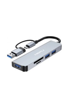 Usb-c Hub 5 İn 1 Alüminyum Type C Hub Multiport Adaptör Sku: Mır8690010632371