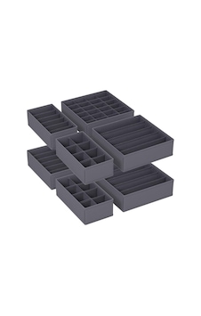 İç Giyim Düzenleyici 8'li Set, Çekmece Düzenleyici, Katlanabilir, Gardırop Düzenleyici, Sak Çok Renkli İç Giyim Düzenleyici 8'li Set, Çekmece Düzenleyici, Katlanabilir, Gardırop Düzenleyici, Sak Çok Renkli