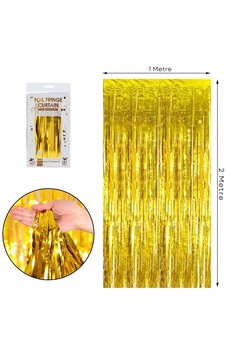 Metalize Gold Arka Plan Perdesi 2x1m Tüm Yaşlar Metalize Gold Arka Plan Perdesi 2x1m Tüm Yaşlar