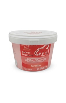 Dr Paste Şeker Hamuru 2,5 Kg - Kırmızı Dr Paste Şeker Hamuru 2,5 Kg - Kırmızı