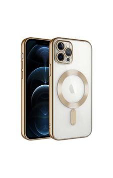 Apple Uyumlu iPhone 11 Pro Max Kılıf Kamera Korumalı M-safe Wireless Şarj Özellikli Zore Demre Kapak Gold Apple Uyumlu iPhone 11 Pro Max Kılıf Kamera Korumalı M-safe Wireless Şarj Özellikli Zore Demre Kapak Gold