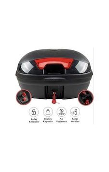 Arwic 46 Cv Motorsiklet Çanta Topcase Siyah Arwic 46 Cv Motorsiklet Çanta Topcase Siyah