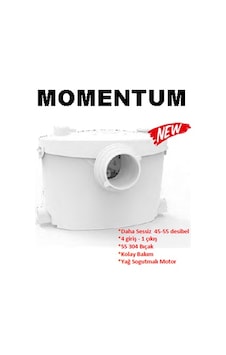 Momentum H400-S 400W- Hazneli Parçalayıcı Bıçaklı Wc Öğütücü 1 Wc Momentum H400-S 400W- Hazneli Parçalayıcı Bıçaklı Wc Öğütücü 1 Wc