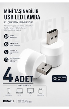 4 Adet Bebek Ve Çocuk Odaları İçin Mini Taşınabilir Usb Led Lamba Powerbank Laptop Pc Uyumlu Tak Çalıştır Mikro Gece Aydınlatma Lambası Bebek Odası Koridor Kamp Için Yuvarlak Küçük Kompakt Ampul 4 Adet Bebek Ve Çocuk Odaları İçin Mini Taşınabilir Usb Led Lamba Powerbank Laptop Pc Uyumlu Tak Çalıştır Mikro Gece Aydınlatma Lambası Bebek Odası Koridor Kamp Için Yuvarlak Küçük Kompakt Ampul