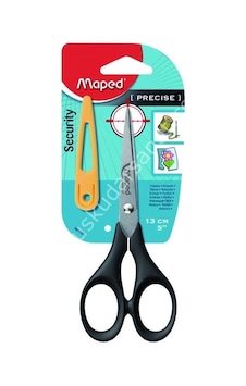 Maped Makas Ince Uçlu Koruma Kapaklı 13Cm Maped Makas Ince Uçlu Koruma Kapaklı 13Cm