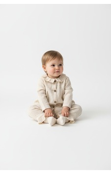 Tiffany Baby & Kids Nope Müslin Newborn Tasarımlı Hırka 2li Takım Bej Tiffany Baby & Kids Nope Müslin Newborn Tasarımlı Hırka 2li Takım Bej