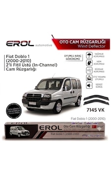 Fiat Doblo 1 Fitil Üstü 2000-2010 2'li Ön Mugen Cam Rüzgarlığı Siyah Fiat Doblo 1 Fitil Üstü 2000-2010 2'li Ön Mugen Cam Rüzgarlığı Siyah