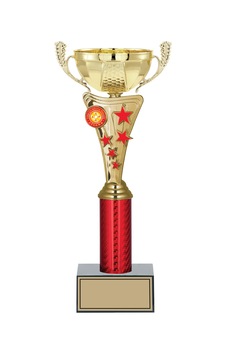 Odak Kupa - Small Kupalar - S-034 A - 35 Cm Altın - Beyaz Odak Kupa - Small Kupalar - S-034 A - 35 Cm Altın - Beyaz