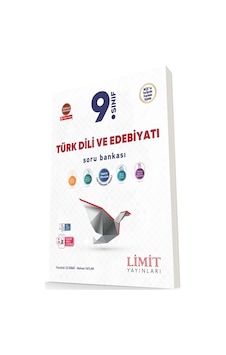 Limit 2025 9. Sınıf Türk Dili Ve Edebiyatı Soru Bankası Güncel Müfredat Limit 2025 9. Sınıf Türk Dili Ve Edebiyatı Soru Bankası Güncel Müfredat