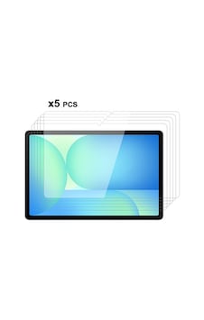 Samsung Galaxy Uyumlu Tab S10fe Plus 5 Adet Tablet Temperli Cam Ekran Koruyucu