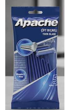 Çift Bıçaklı Permatik-banyo Traş Bıçağı 5 Adet