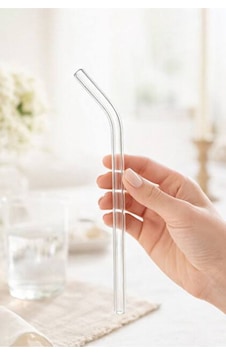 12 Li Cam Pipet +1 Fırça Cok Renkli 12 Li Cam Pipet +1 Fırça Cok Renkli