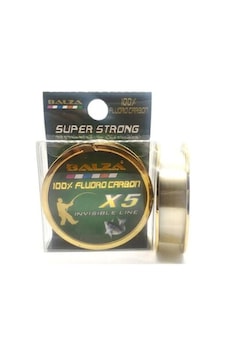 Balza X5 100% Fluora Carbon Süper Strong Olta Misinası 50Mt -0.18 Balza X5 100% Fluora Carbon Süper Strong Olta Misinası 50Mt -0.18