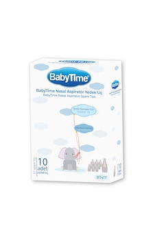 Baby Time Nazal Aspiratör Yedek Uç 10'lu Baby Time Nazal Aspiratör Yedek Uç 10'lu