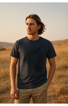 Markapia Erkek Rahat Kesim Bisiklet Yaka Baskılı Beyaz T-shirt Çok Renkli S L Füme Markapia Erkek Rahat Kesim Bisiklet Yaka Baskılı Beyaz T-shirt Çok Renkli S L Füme