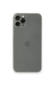 Aklow Akyoleticaret Apple iPhone Uyumlu 11 Pro Kılıf Pp Ultra İnce Kapak - Beyaz Aklow Akyoleticaret Apple iPhone Uyumlu 11 Pro Kılıf Pp Ultra İnce Kapak - Beyaz