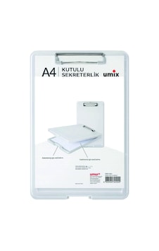 Umıx Sekreter Altlığı Pp Şeffaf A4