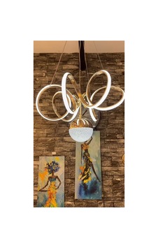 Kıvrım Toplu Modern Gold Powerled Sarkıt 3 Renk Ayınlatma Led Avize Gold Kıvrım Toplu Modern Gold Powerled Sarkıt 3 Renk Ayınlatma Led Avize Gold
