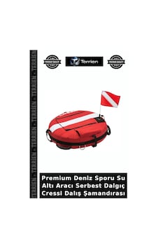 Premium Deniz Sporu Su Altı Aracı Serbest Dalgıç Cressi Dalış Şamandırası Standart Premium Deniz Sporu Su Altı Aracı Serbest Dalgıç Cressi Dalış Şamandırası Standart