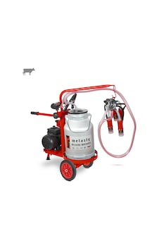 Melasty Ecomini Last Point Tekli İnek Süt Sağma Makinesi Alüminyum Güğüm-silikon Memelik Kuru Pompa -3177 Melasty Ecomini Last Point Tekli İnek Süt Sağma Makinesi Alüminyum Güğüm-silikon Memelik Kuru Pompa -3177