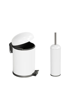 Aqua Bagno Smile Klozet Fırçası + Çöp Kovası 5 Lt -2 Parça Set, Beyaz / 35.20.89.01.04 Çok Renkli Aqua Bagno Smile Klozet Fırçası + Çöp Kovası 5 Lt -2 Parça Set, Beyaz / 35.20.89.01.04 Çok Renkli