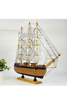 40 Cm Büyük Boy El Yapımı Ahşap Yelkenli Gemi Maketi Büyük Boy Dekoratif Masa Üstü Deniz Temalı Model, Ofis Ve Ev Süsü - Bga40cmgemi001 40 Cm Büyük Boy El Yapımı Ahşap Yelkenli Gemi Maketi Büyük Boy Dekoratif Masa Üstü Deniz Temalı Model, Ofis Ve Ev Süsü - Bga40cmgemi001