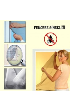Tüm Cam Pencere Kapılara Uyumlu Tek Kanat Pencere Sinekliği (523763265) Tüm Cam Pencere Kapılara Uyumlu Tek Kanat Pencere Sinekliği (523763265)