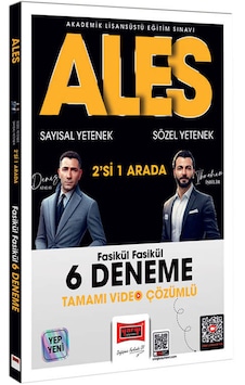 Yargı 2026 Ales Sayısal Yetenek Sözel Yetenek Fasikül Fasikül Tamamı Video Çözümlü 6 Deneme Yargı 2026 Ales Sayısal Yetenek Sözel Yetenek Fasikül Fasikül Tamamı Video Çözümlü 6 Deneme