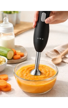 Ergonomik Tasarımlı El Blenderı Paslanmaz Çelik Metal Blender Ayağı