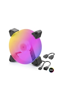 Kasa Fanı 5. Nesil Rgb 12 Cm - Siyah Nd2665 Evimdeyokyok Kasa Fanı 5. Nesil Rgb 12 Cm - Siyah Nd2665 Evimdeyokyok