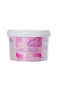 Dr Paste Şeker Hamuru 2,5 Kg - Pembe Dr Paste Şeker Hamuru 2,5 Kg - Pembe
