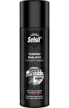 Selsil Oto - Araç Torpido Parlatıcı Sprey 200ml Hoş Kokulu - Parlak - Toz Tutmayan Formül 5570