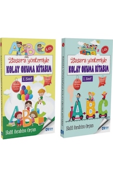 Basara Yöntemiyle Kolay Okuma Kitabım Seti - 2 Kitap Takım - Halil İbrahim Orçan - Sen Yayınları